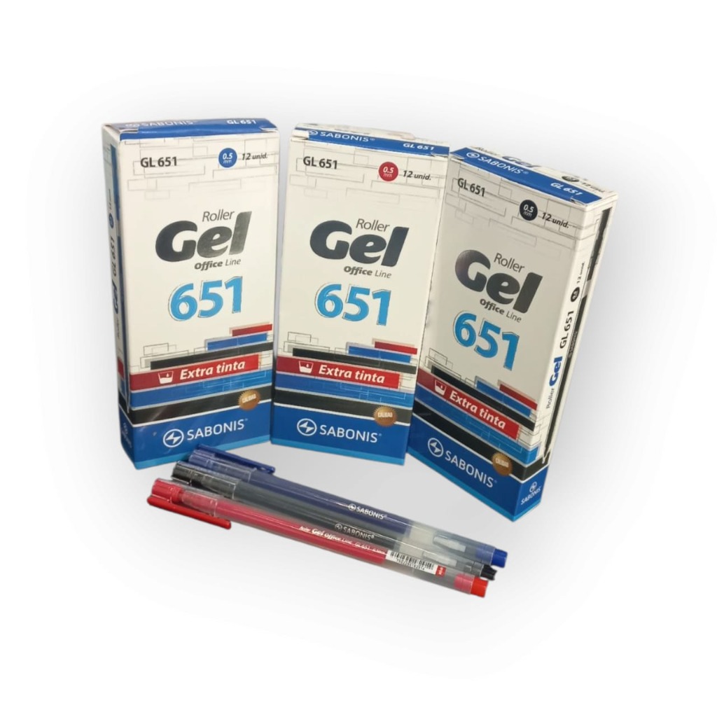 ROLLER  GEL 0.5mm. GL651 EXTRA TINTA SABONIS